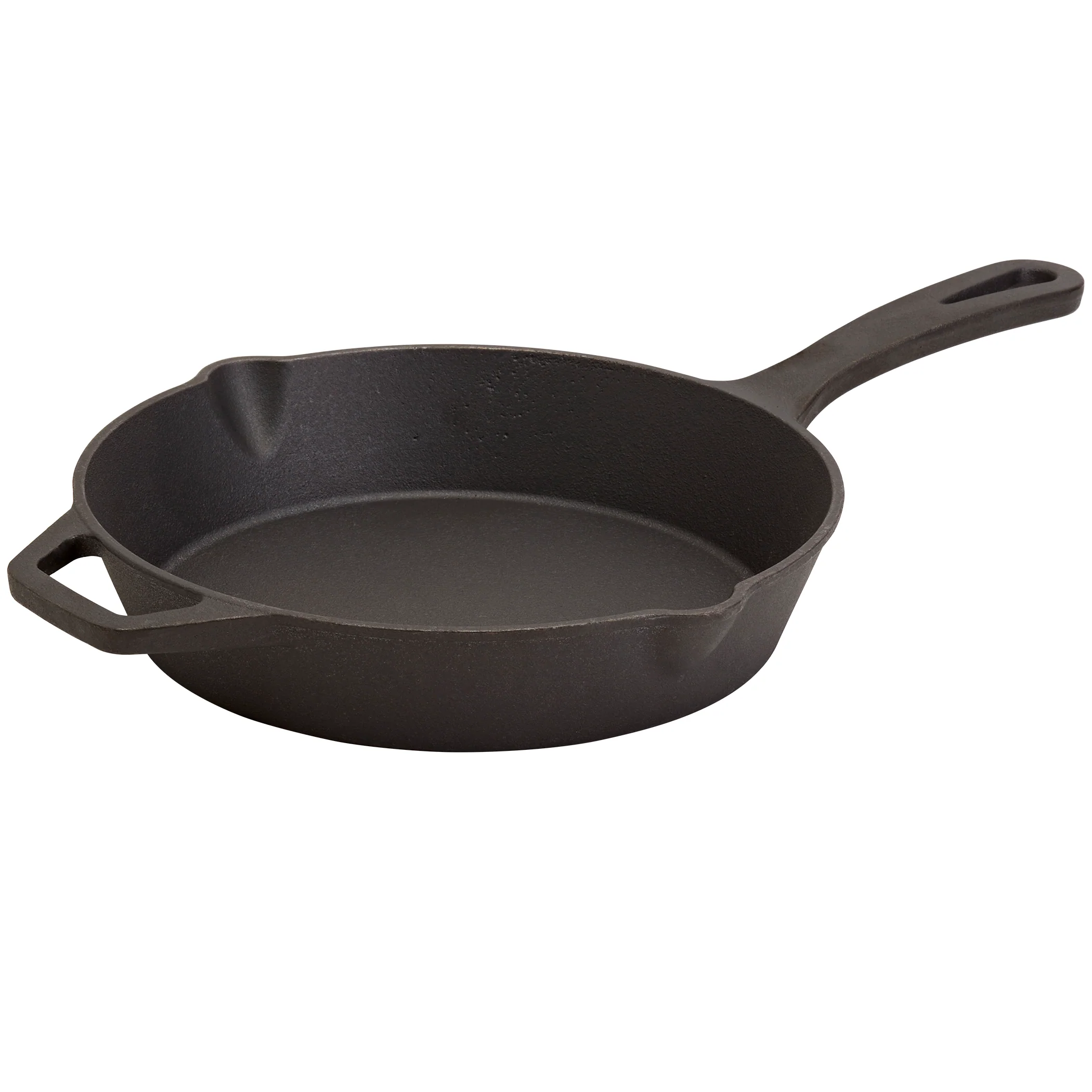 10" Round Pre-Seasoned Cast Iron Skillet Frying Pan - Image 6