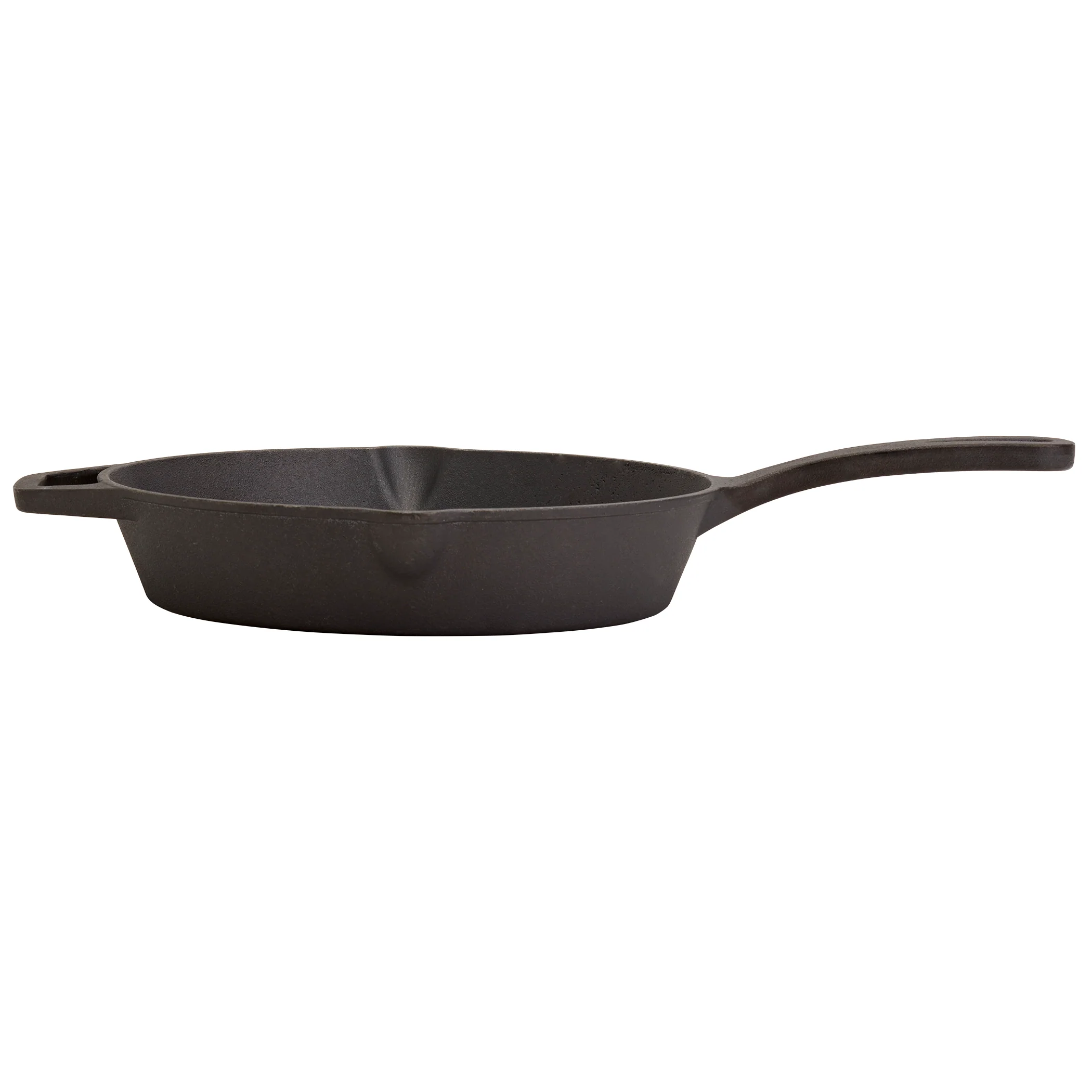 10" Round Pre-Seasoned Cast Iron Skillet Frying Pan - Image 7