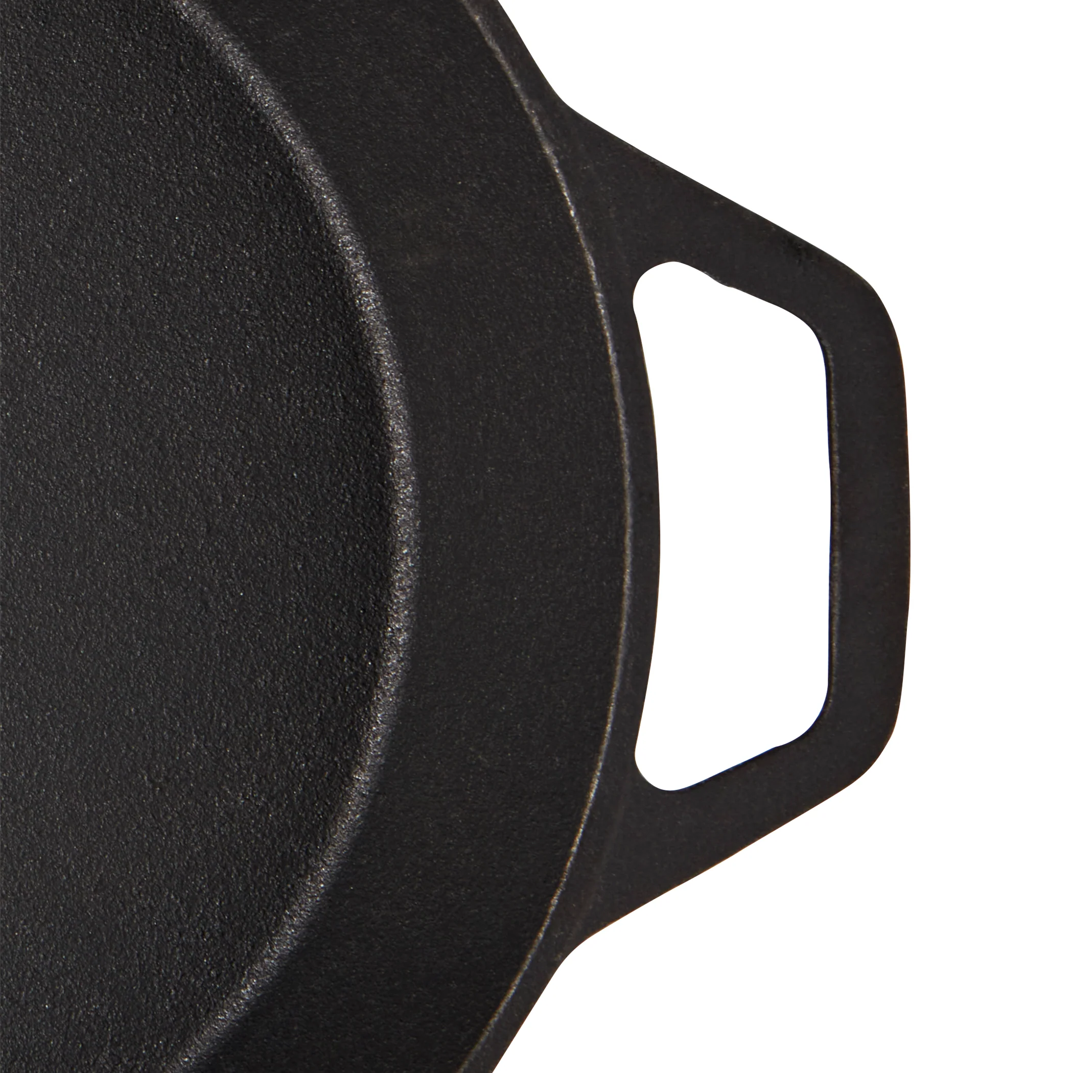 10" Round Pre-Seasoned Cast Iron Skillet Frying Pan - Image 9