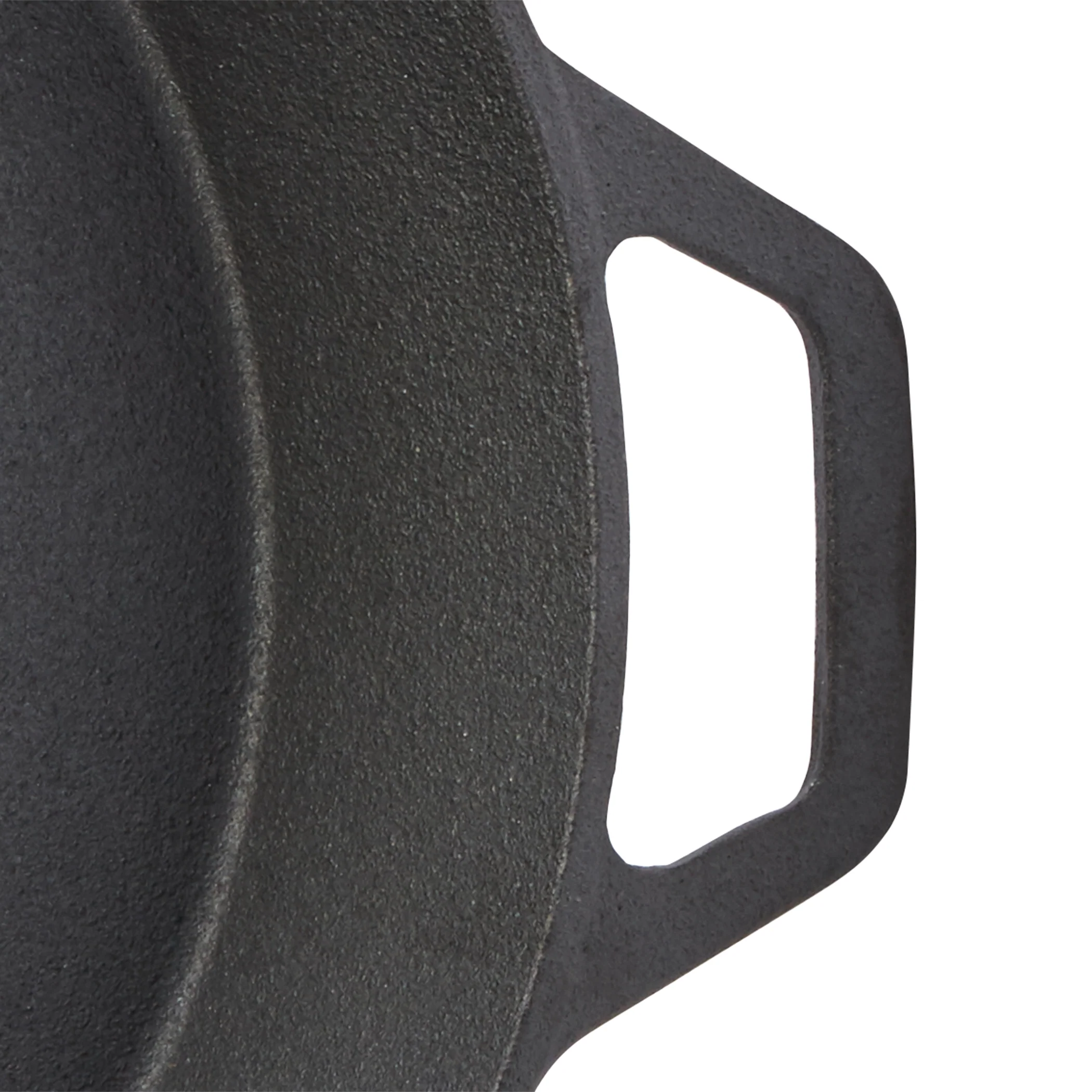 12" Round Pre-Seasoned Cast Iron Skillet Frying Pan - Image 9