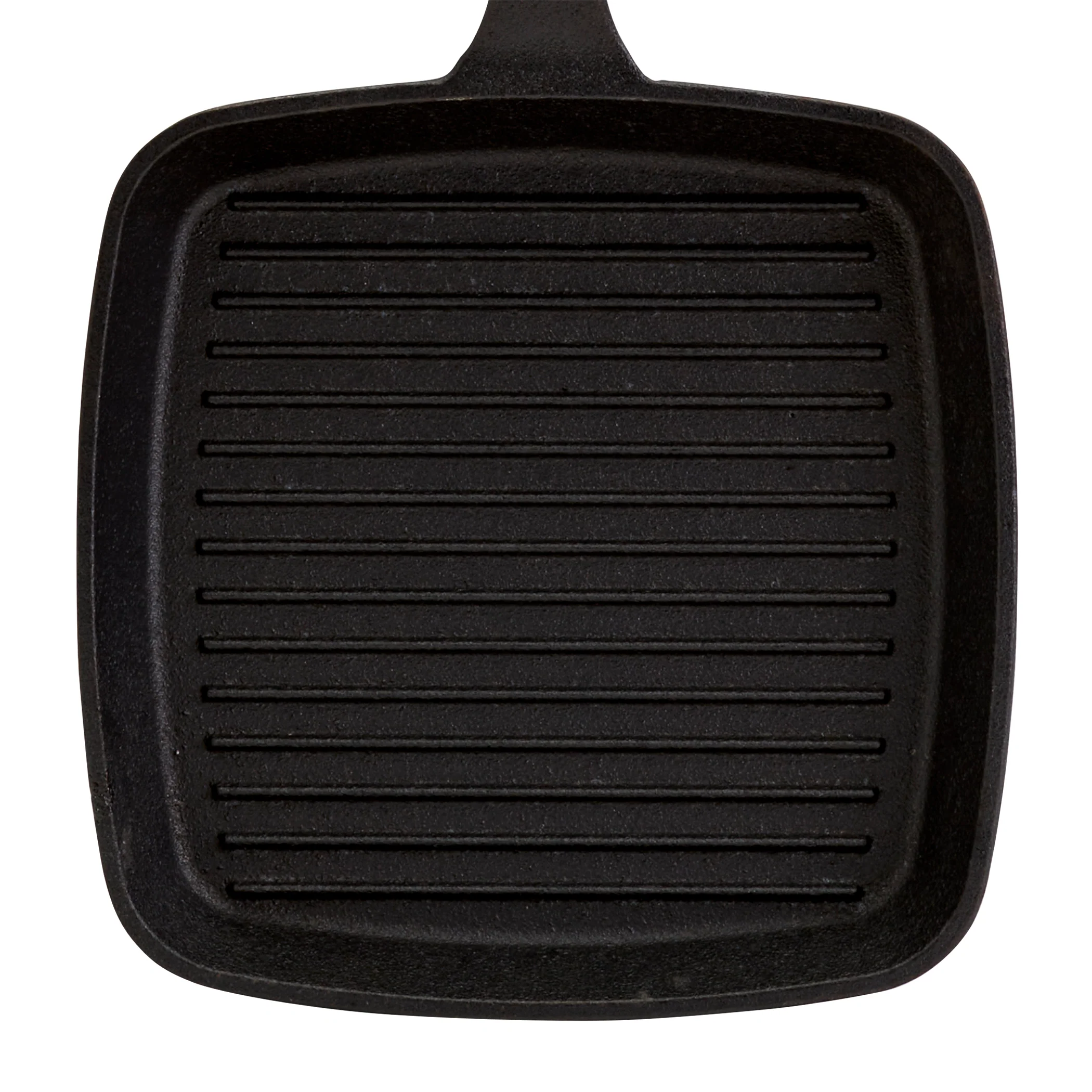 6.75" Square Pre-Seasoned Cast Iron Skillet Grill Pan - Image 10