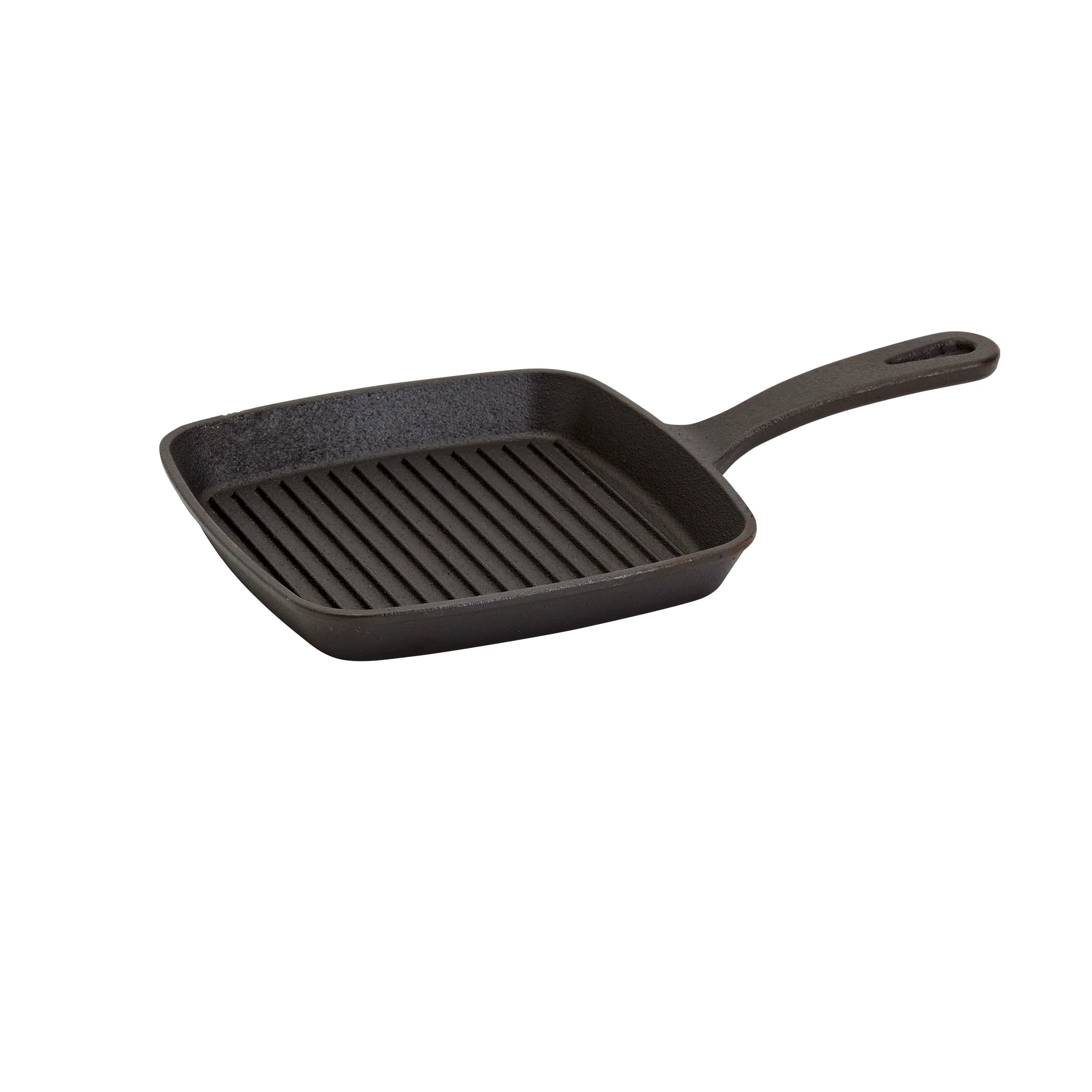 6.75" Square Pre-Seasoned Cast Iron Skillet Grill Pan - Image 6