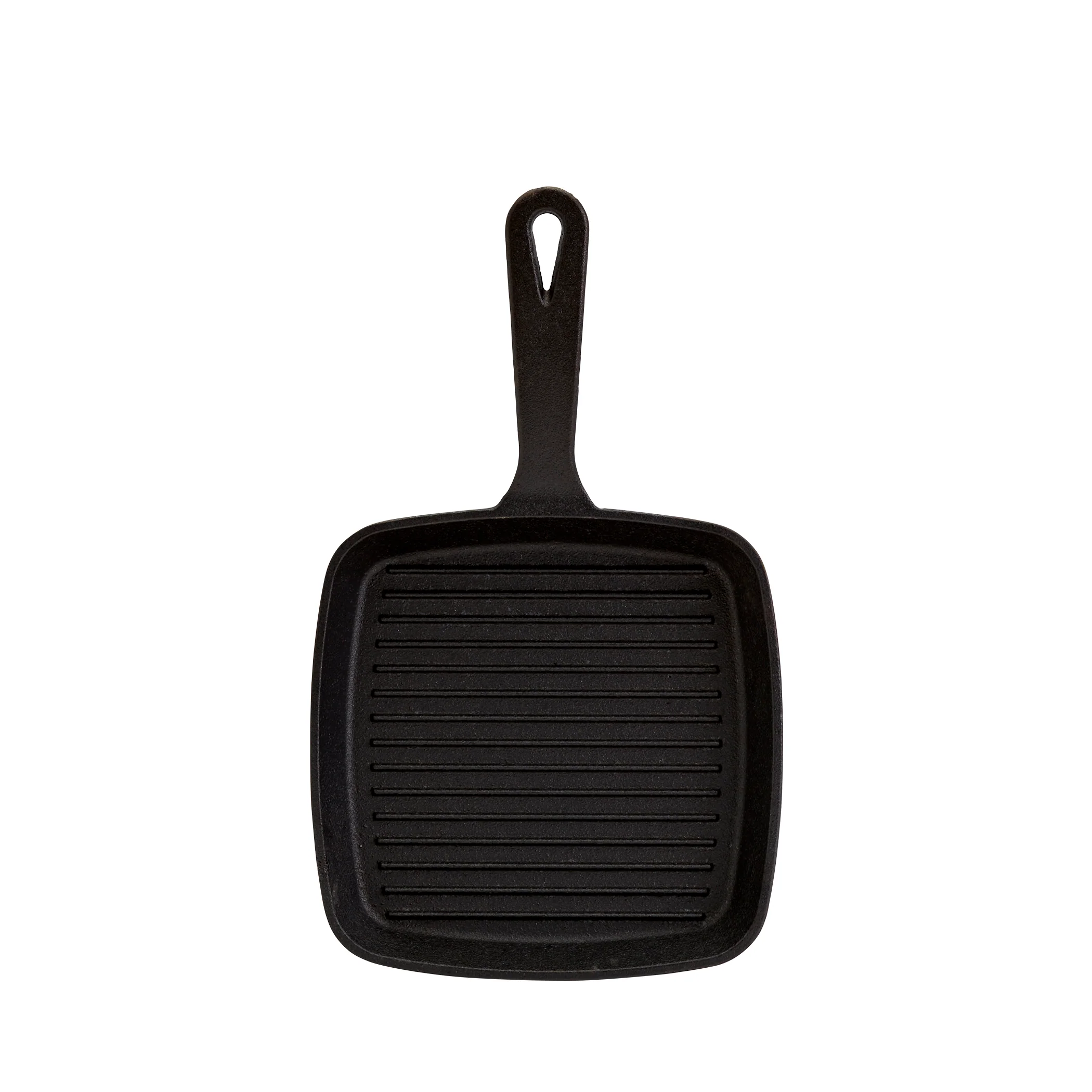 6.75" Square Pre-Seasoned Cast Iron Skillet Grill Pan - Image 7