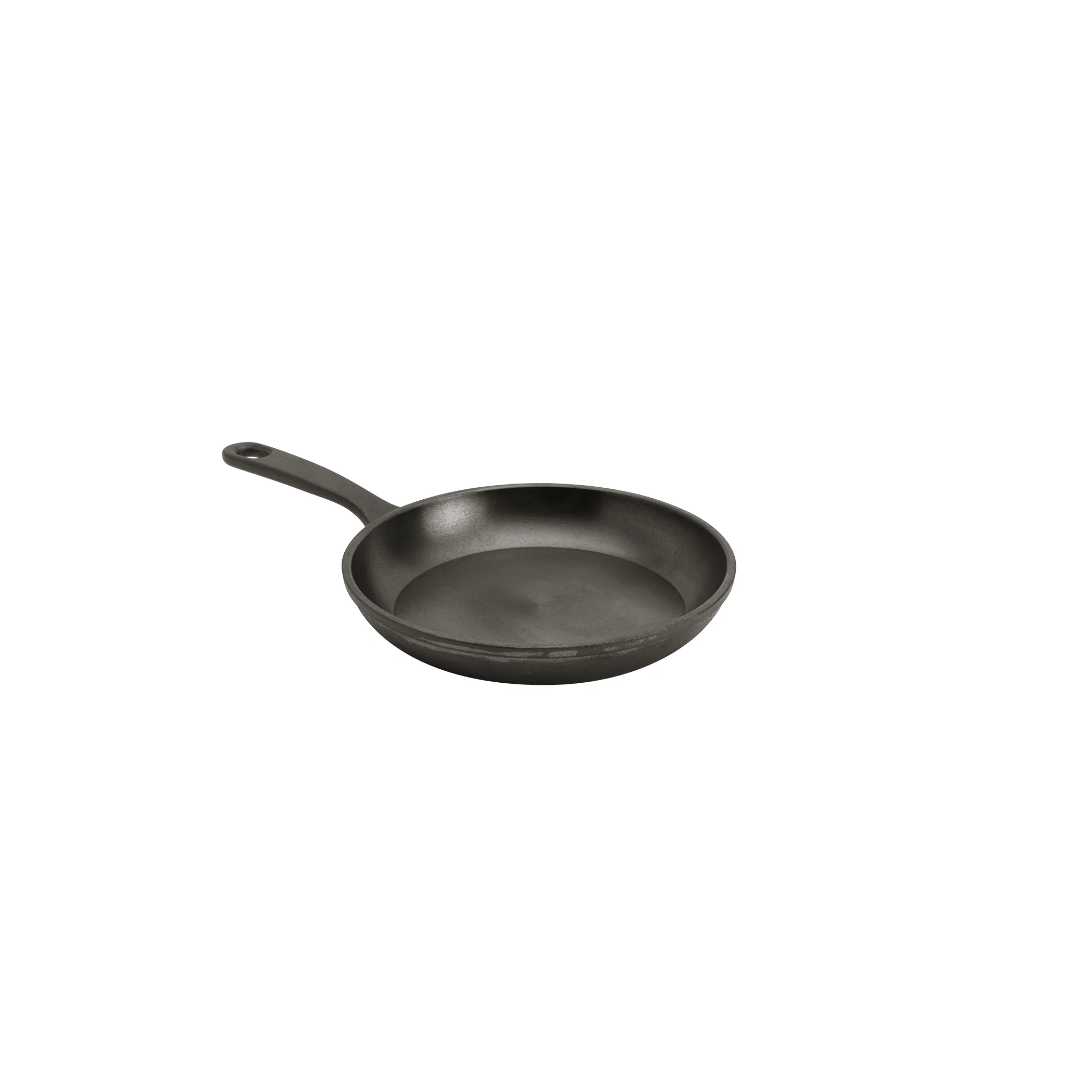 8" Smooth Cast Round Pre-Seasoned Cast Iron Skillet Fry Pan - Image 7