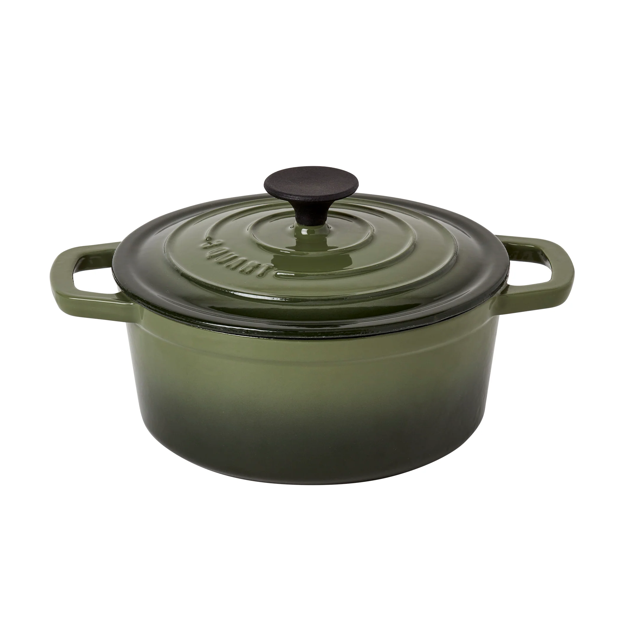 3-Quart Enameled Cast Iron Dutch Oven, Green - Image 3